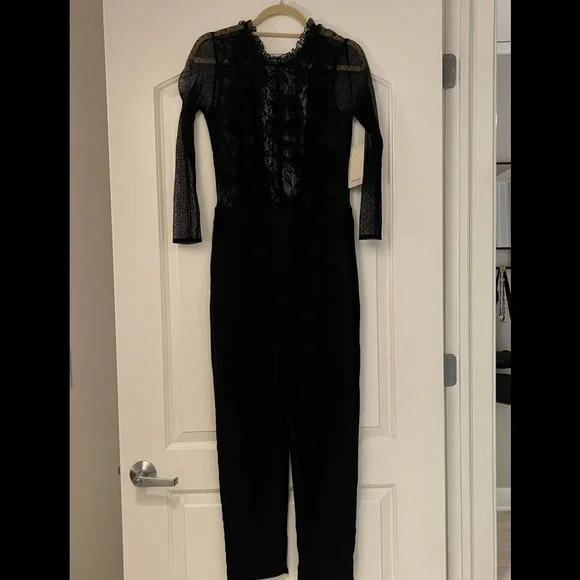 NWT Zara lace jumpsuit